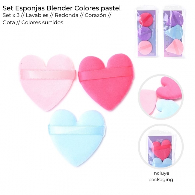 SET ESPONJAS SKORA