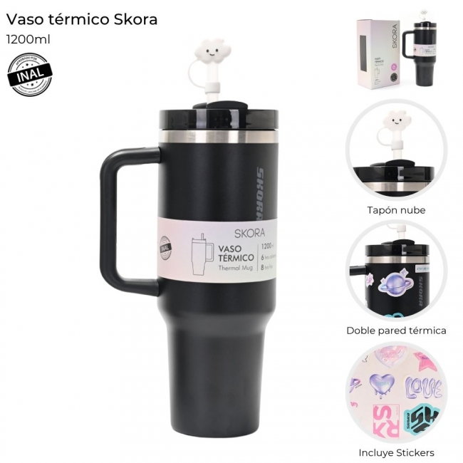 VASO TERMICO SKORA 1200 ML