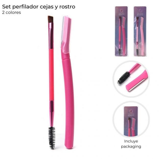 SET PERFILADOR CEJAS Y ROSTRO SKORA