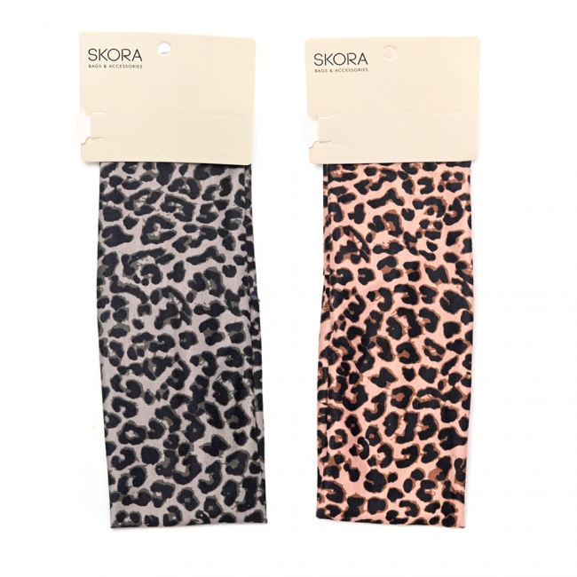 VINCHA LEOPARDO SKORA X 12