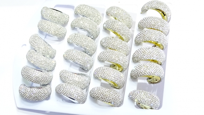 BLISTER AROS ACERO X 12 PARES