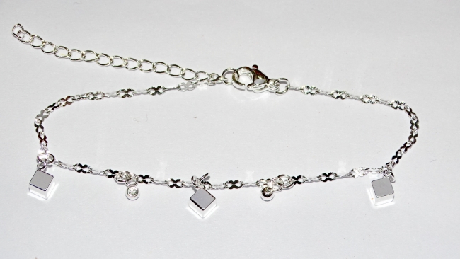PULSERA ACERO BLANCO 