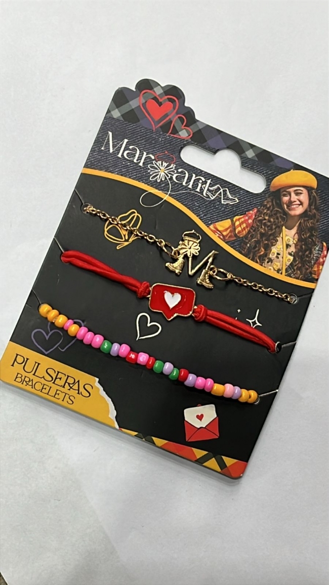 SET PULSERAS MARGARITA