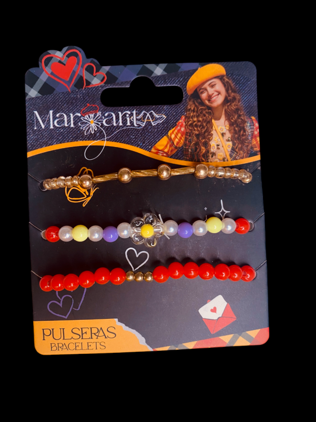 SET PULSERAS MARGARITA