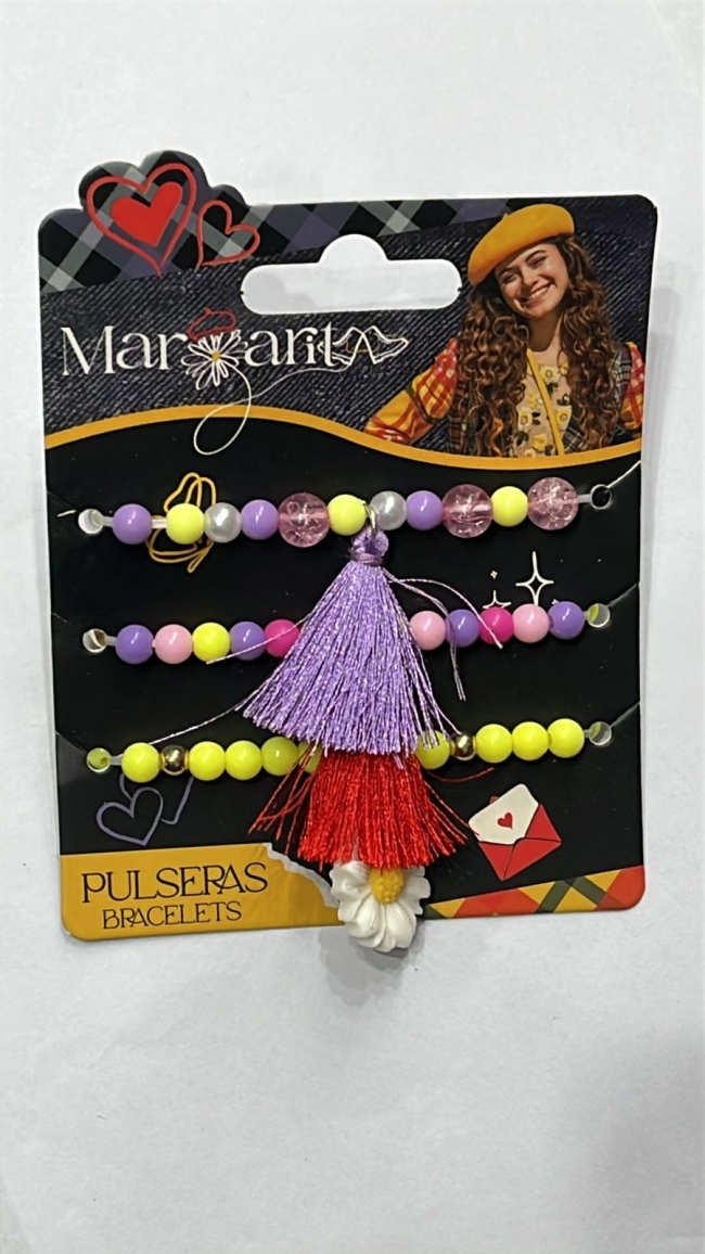 SET PULSERAS MARGARITA