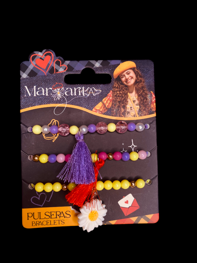 SET PULSERAS MARGARITA