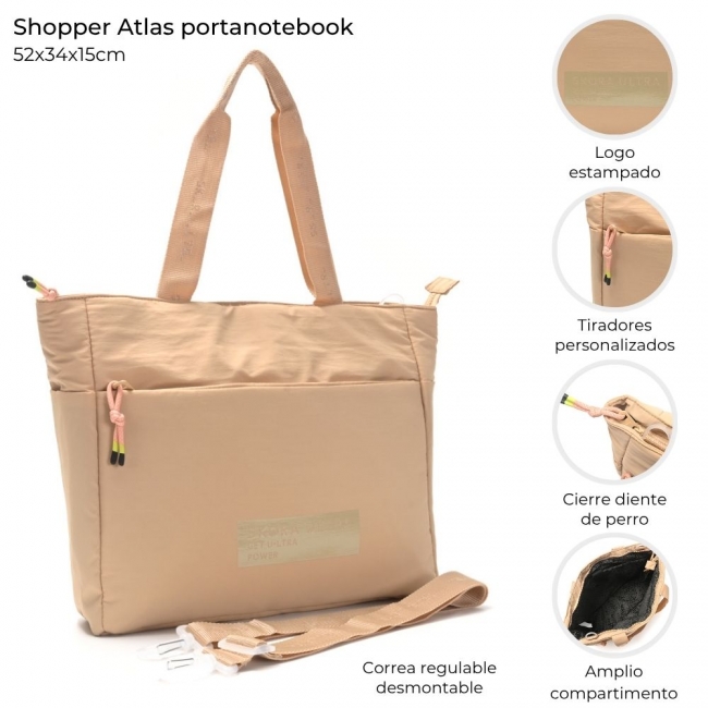 BOLSO SHOPPER ATLAS SKORA