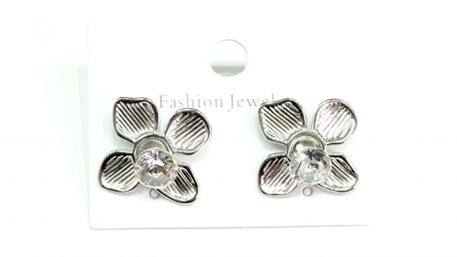 AROS ACERO FLOR