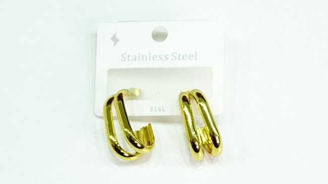 AROS ACERO DORADO