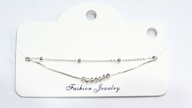PULSERA ACERO BLANCO