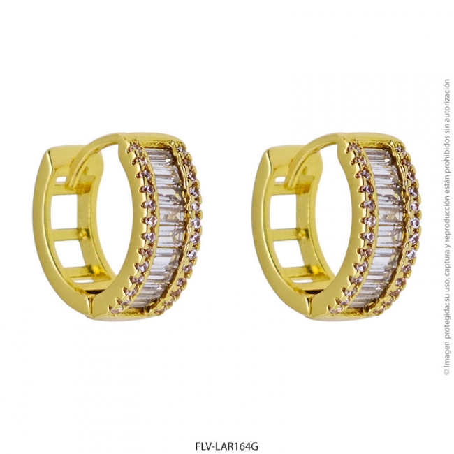 AROS ACERO DORADO