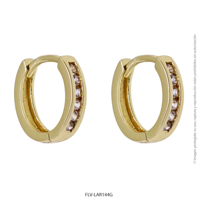 AROS ACERO DORADO