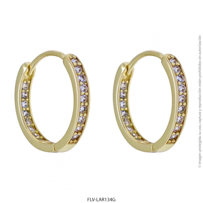 AROS ACERO DORADO