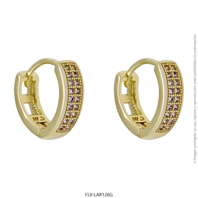 AROS ACERO DORADO