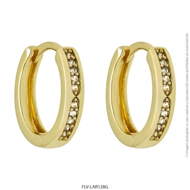 AROS ACERO DORADO