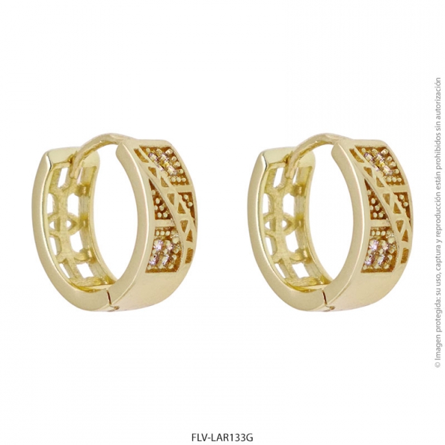 AROS ACERO DORADO