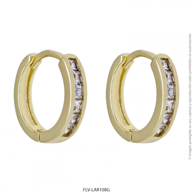 AROS ACERO DORADO