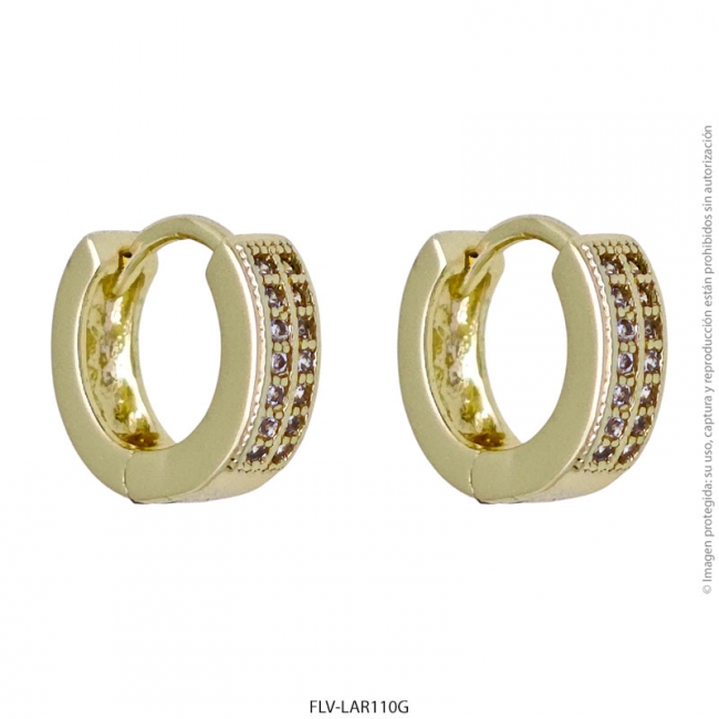 AROS ACERO DORADO