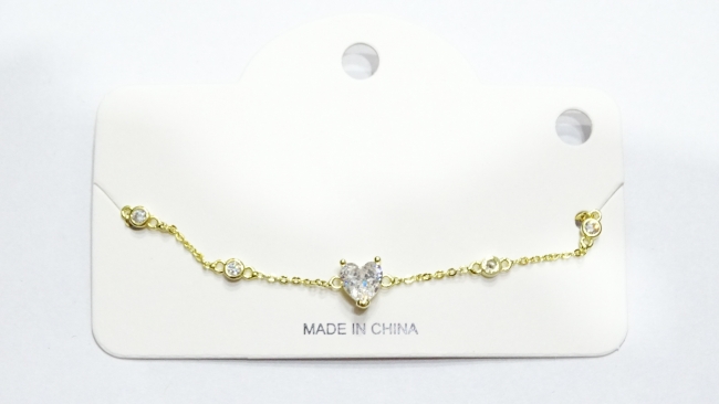 PULSERA ACERO DORADO
