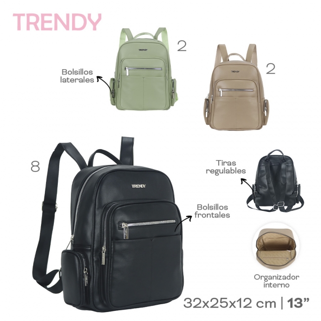 MOCHILA TRENDY T8