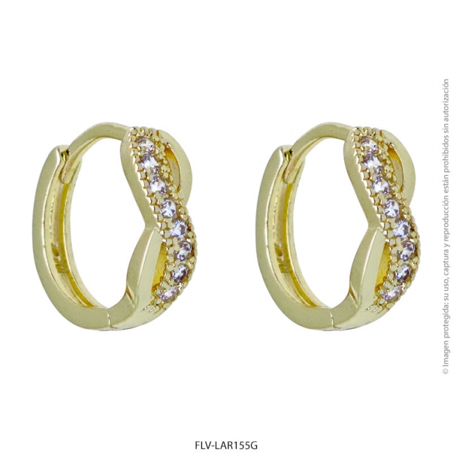 AROS ACERO DORADO