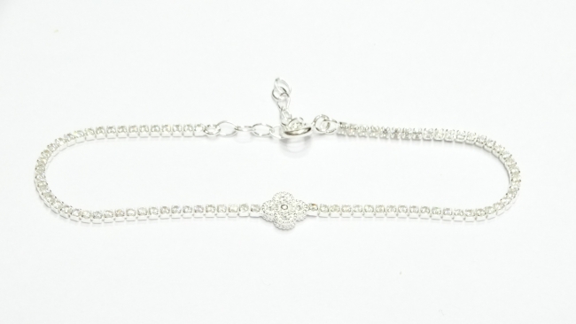 PULSERA PLATA STRASS