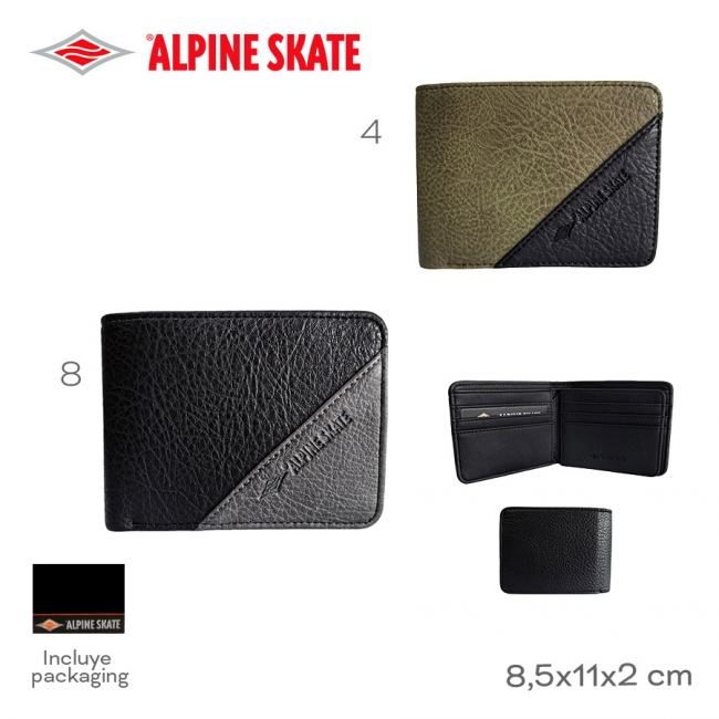BILLETERA ALPINE SKATE T8