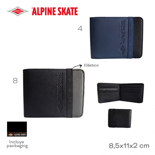 BILLETERA ALPINE SKATE T8