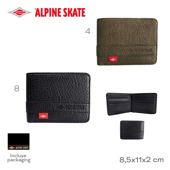 BILLETERA ALPINE SKATE T8