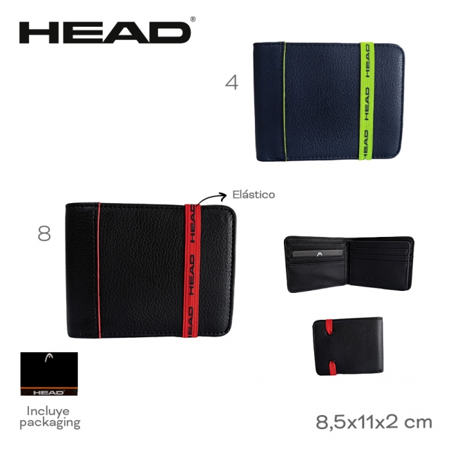 BILLETERA HEAD T8