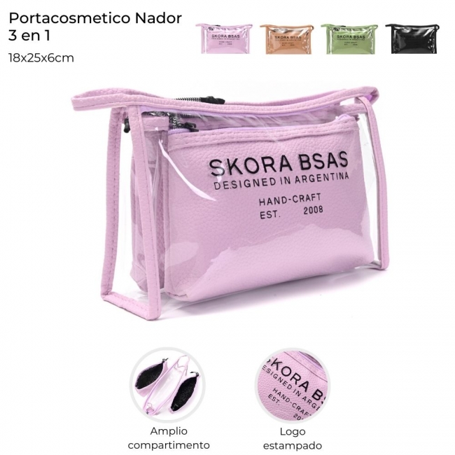 PORTACOSMETICOS SKORA