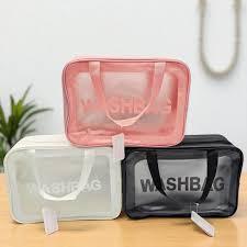 SET X3  PORTACOSMETICOS CRISTAL