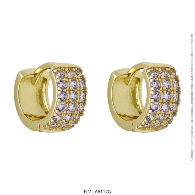 AROS ACERO DORADO