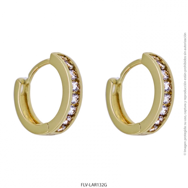 AROS ACERO DORADO