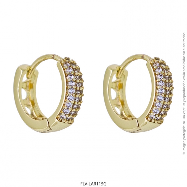 AROS ACERO DORADO