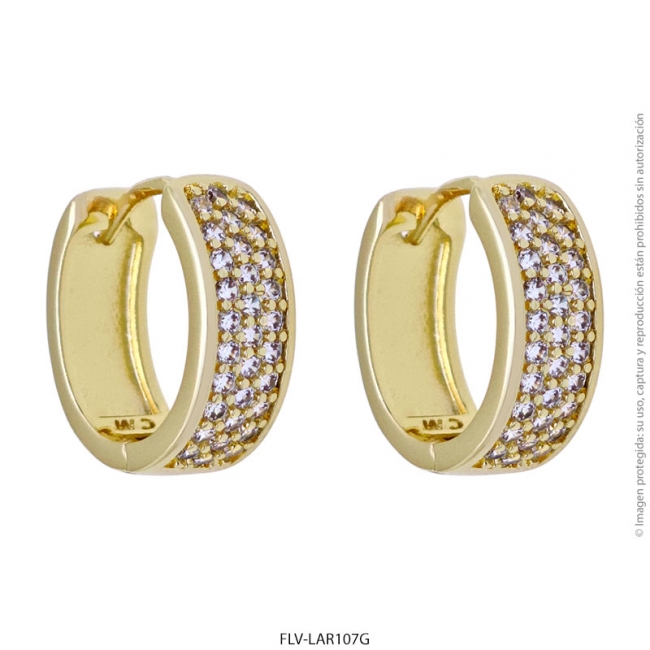 AROS ACERO DORADO