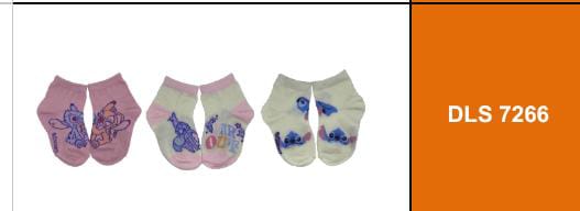 SOQUETES STITCH X 12 TALLE 19-22