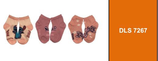 SOQUETES STITCH X 12 TALLE 23-26
