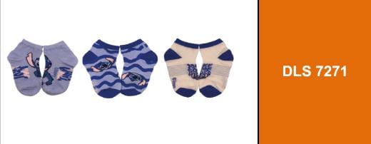 SOQUETES STITCH X 12 TALLE 31-34