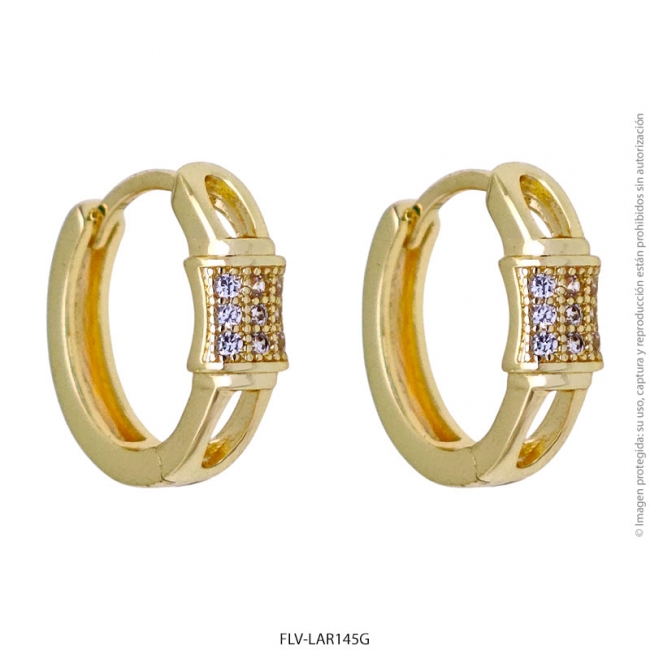 AROS ACERO DORADO