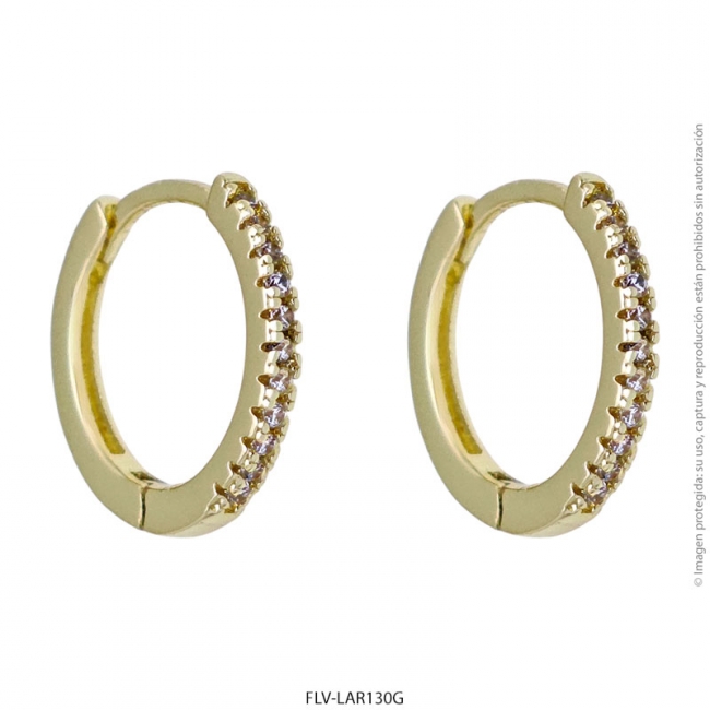 AROS ACERO DORADO