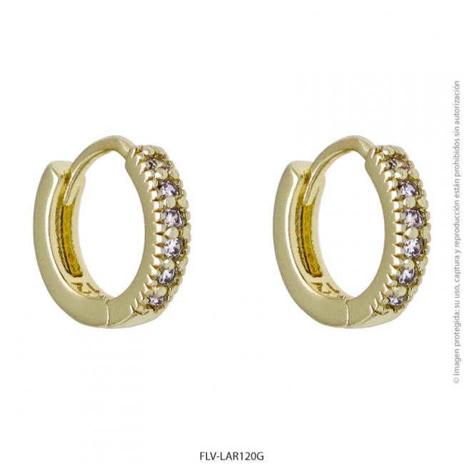 AROS ACERO DORADO
