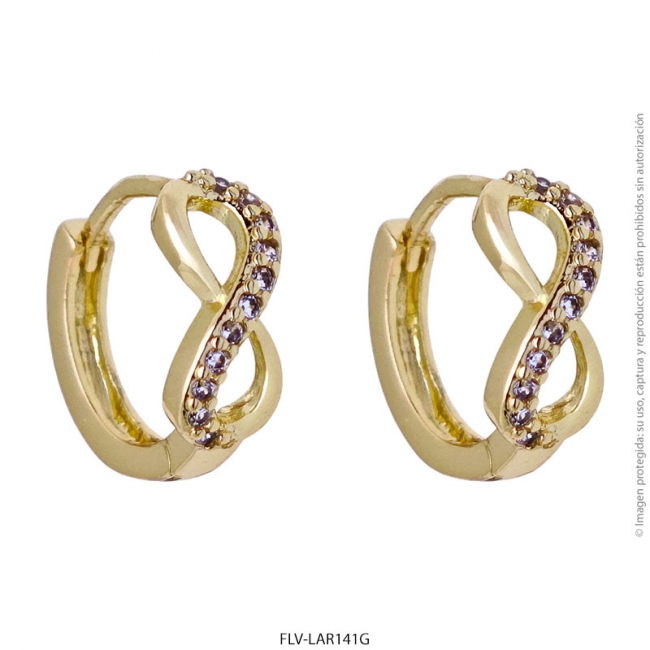 AROS ACERO DORADO