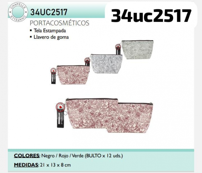 PORTACOSMETICOS CHAPELLE