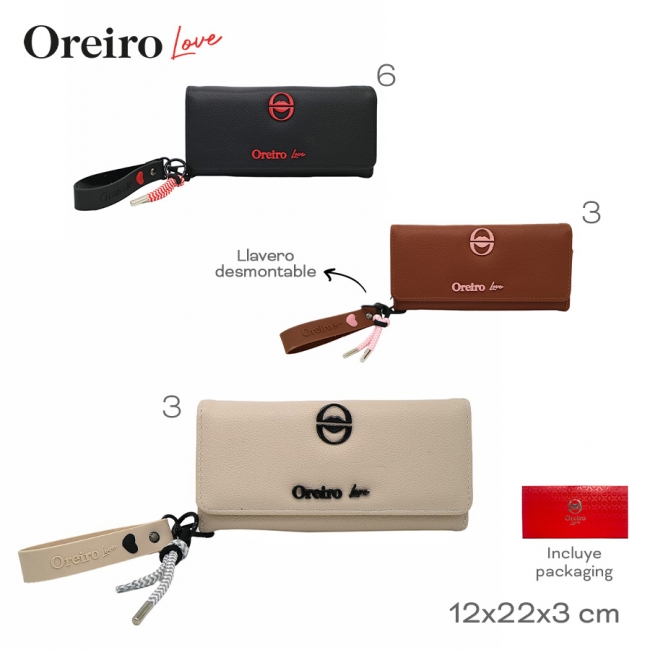 BILLETERA OREIRO LOVE T8
