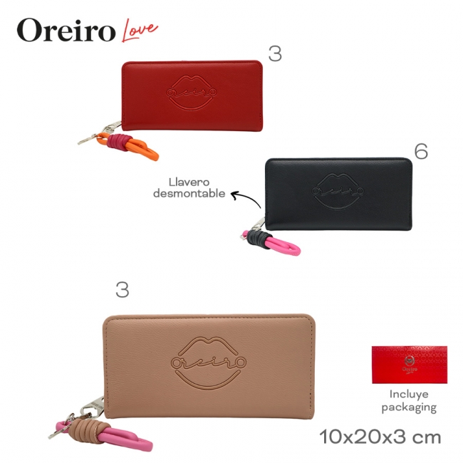 BILLETERA OREIRO LOVE T8