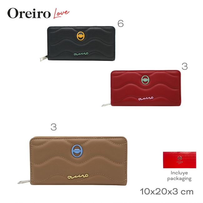 BILLETERA OREIRO LOVE T8