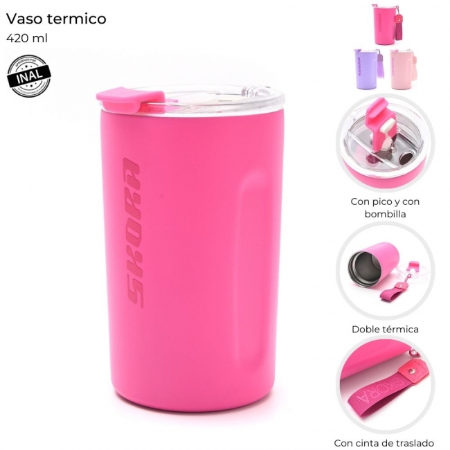 VASO TERMICO SKORA 420 ML