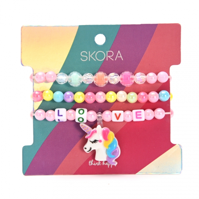 SET PULSERAS INFANTIL SKORA