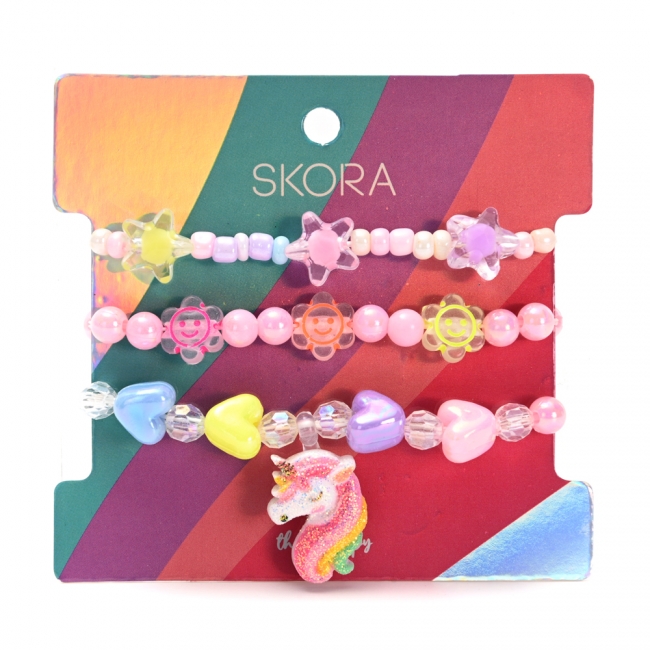 SET INFANTIL PULSERAS SKORA